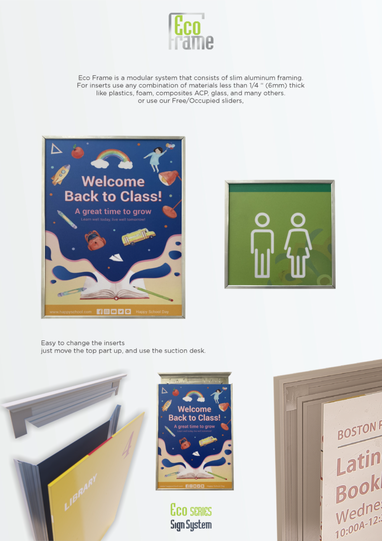 Eco Frame Sign Systems